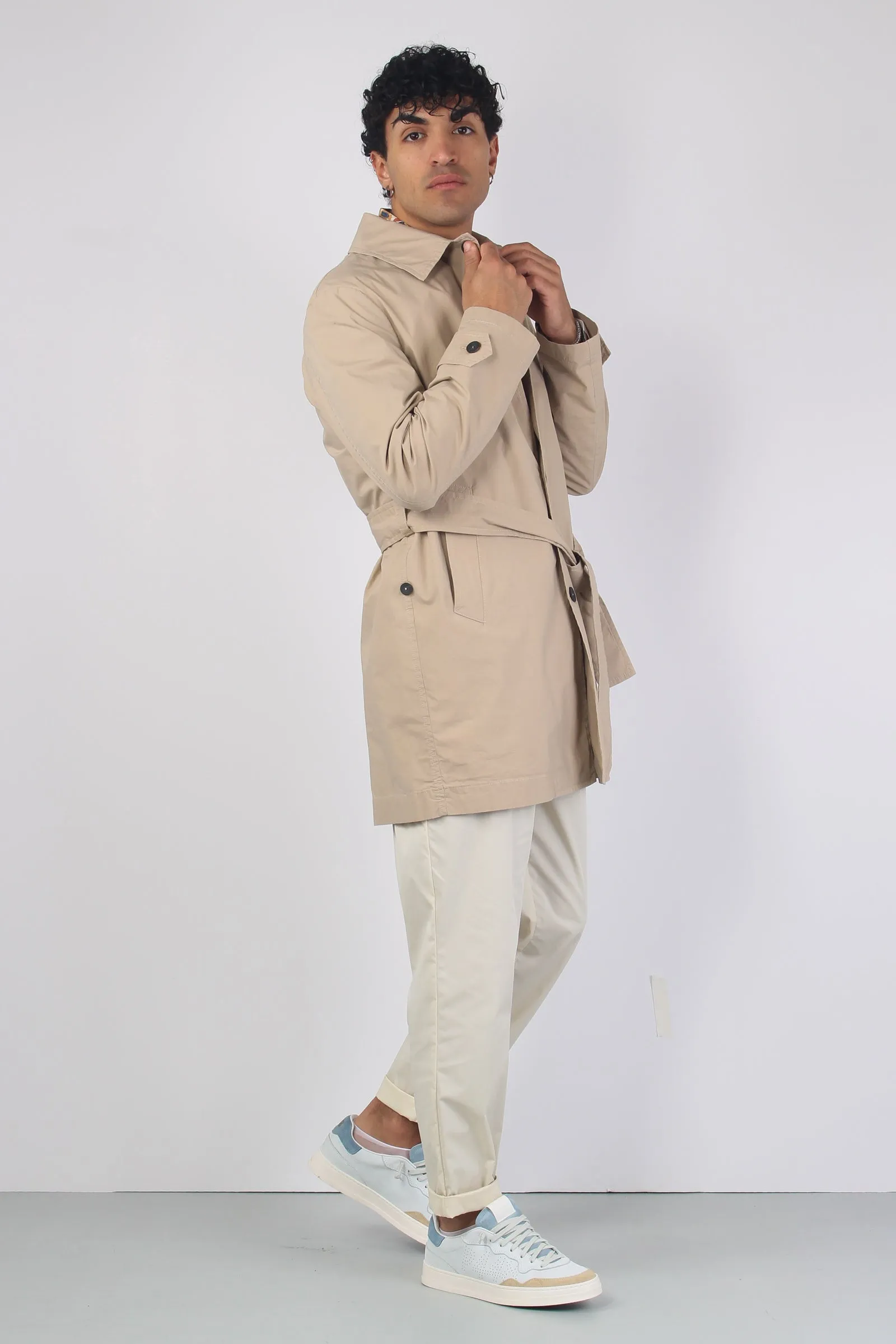 Isola Trench Basico Beige