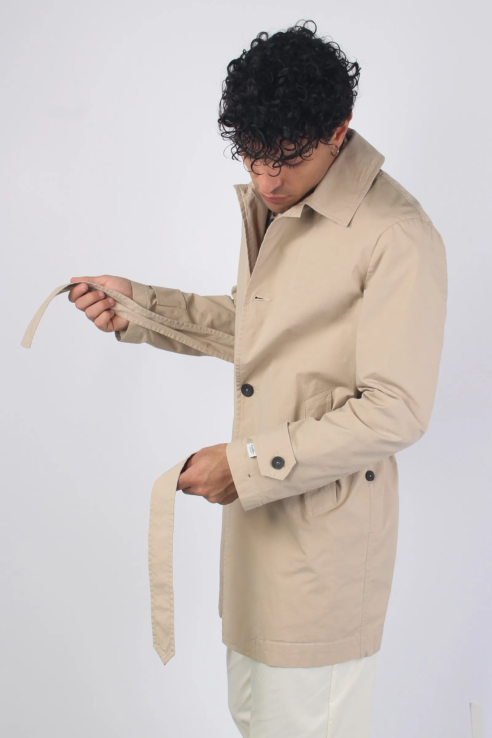 Isola Trench Basico Beige