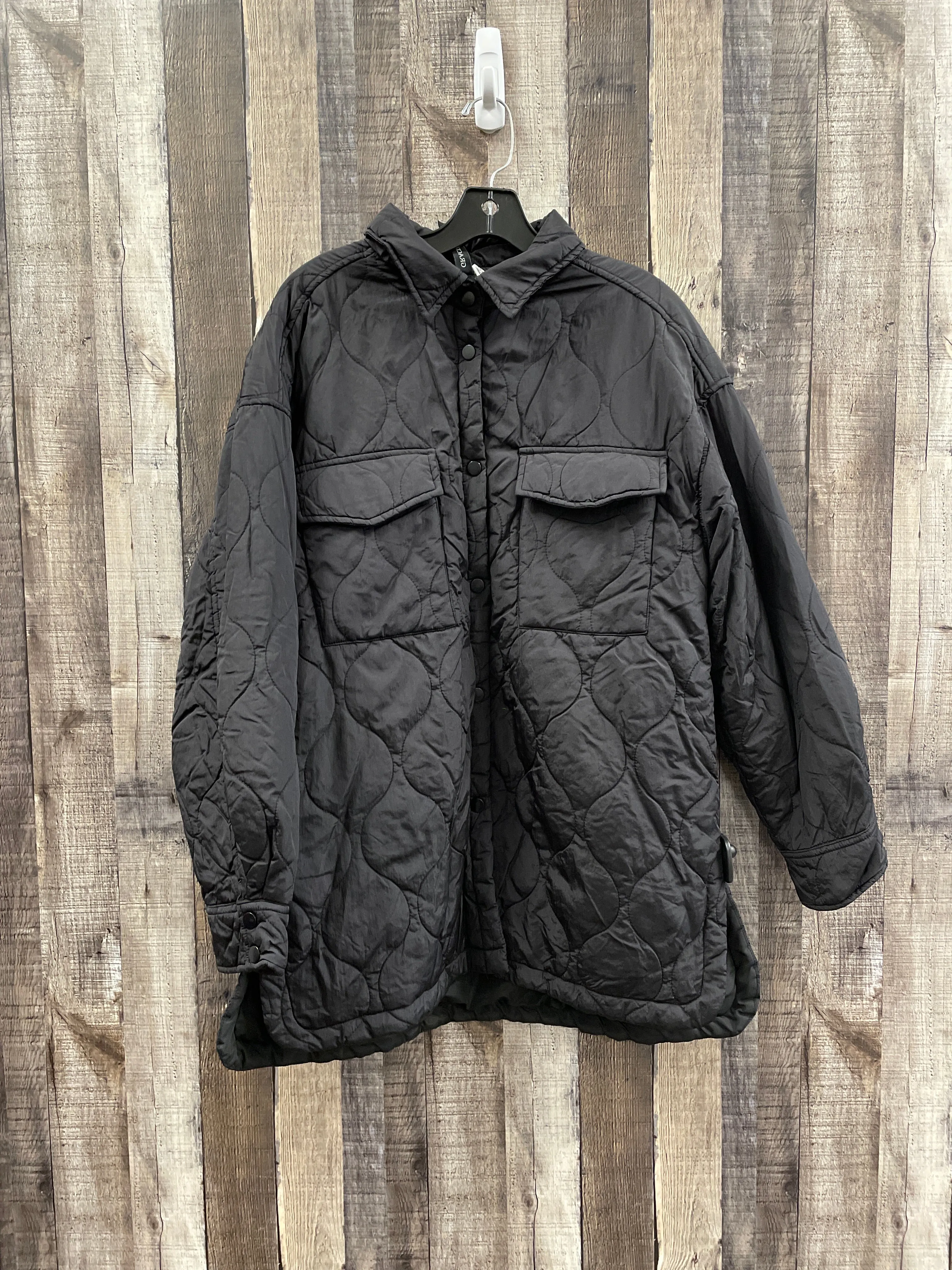 Jacket Puffer & Quilted By Cme In Black, Size: Xl