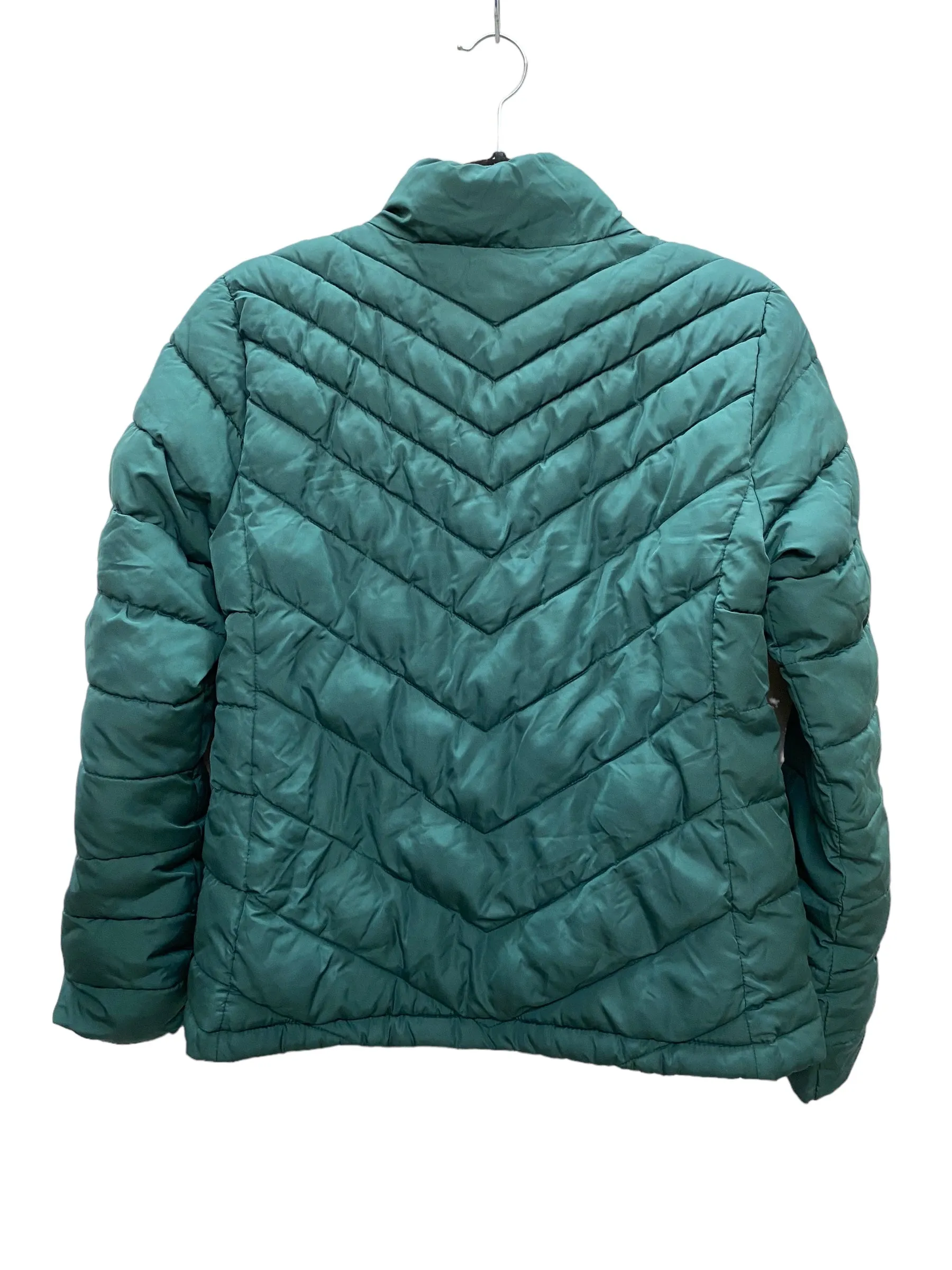 Jacket Puffer & Quilted By Gap In Green, Size: M