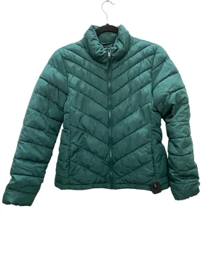 Jacket Puffer & Quilted By Gap In Green, Size: M