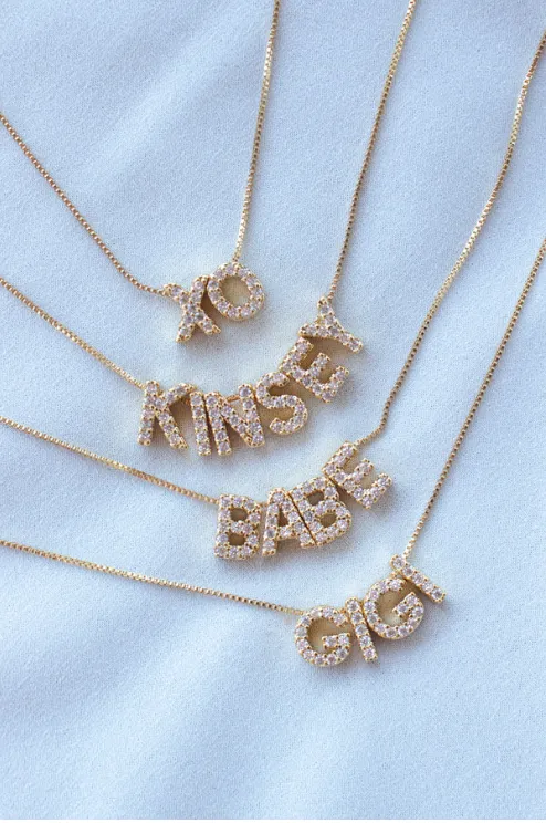 Kinsey Designs LUX Letters Charms