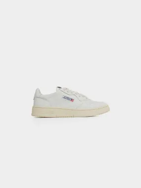 M Medalist Low, Leat / Leat White