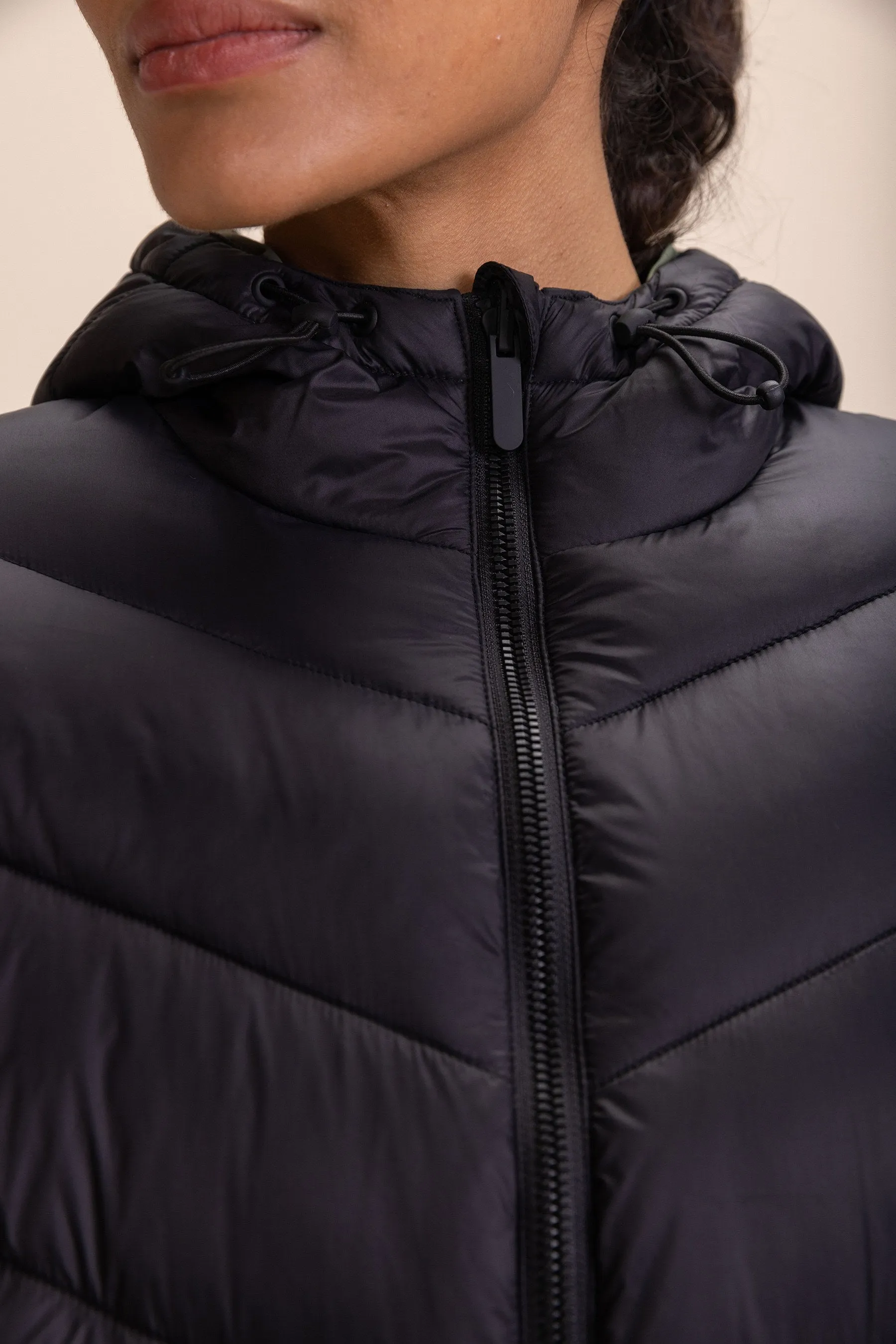 Maxi Reversible Puffer Jacket