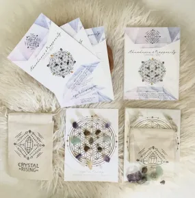 Mini Crystal Grid Ritual Kit