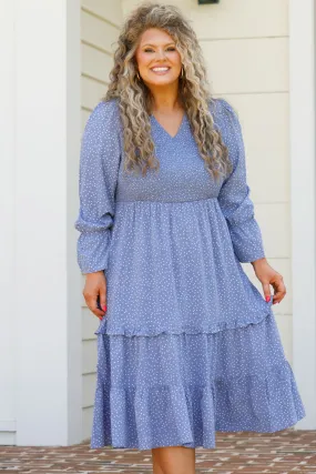 Montana Mornings Dress, Blue