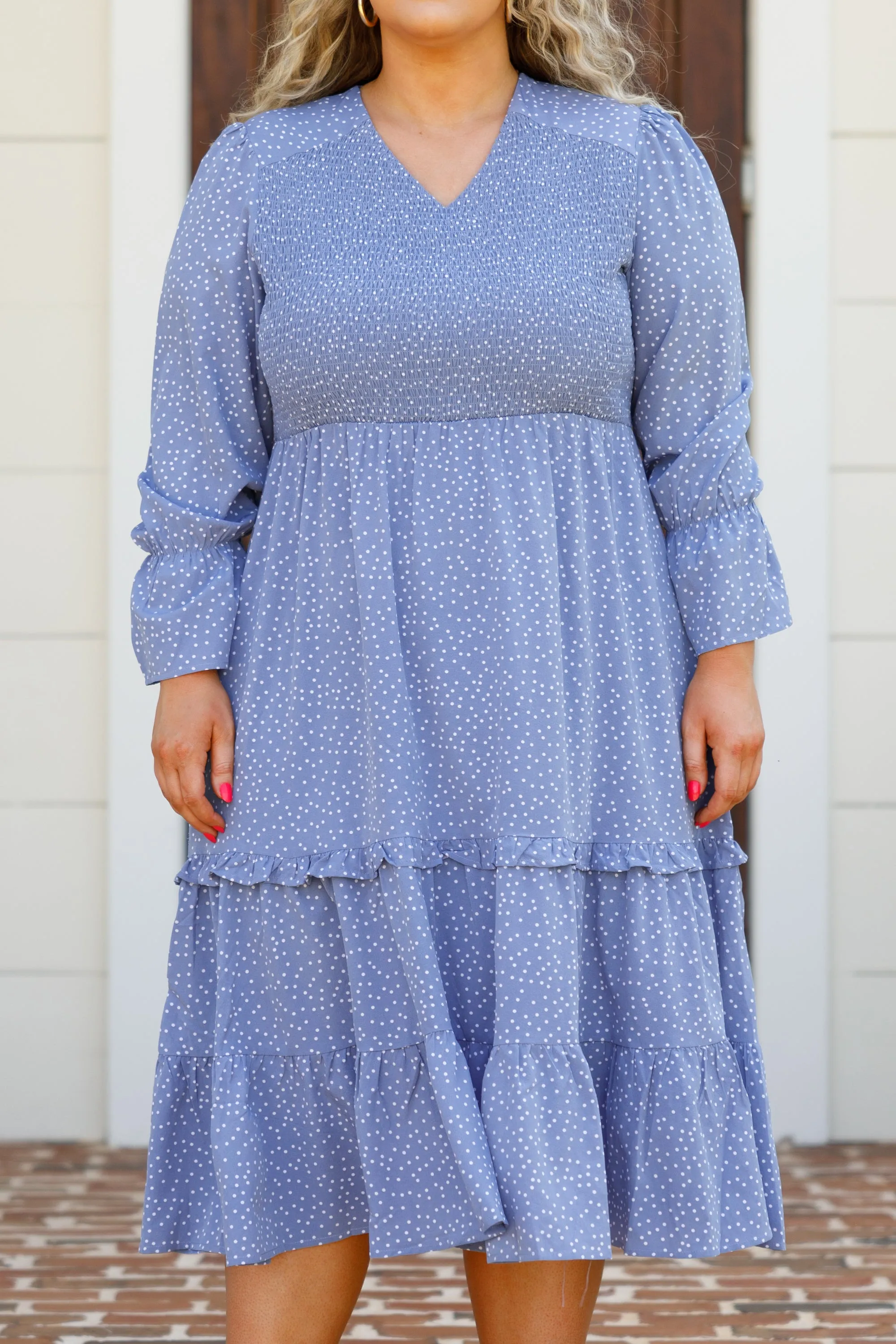 Montana Mornings Dress, Blue