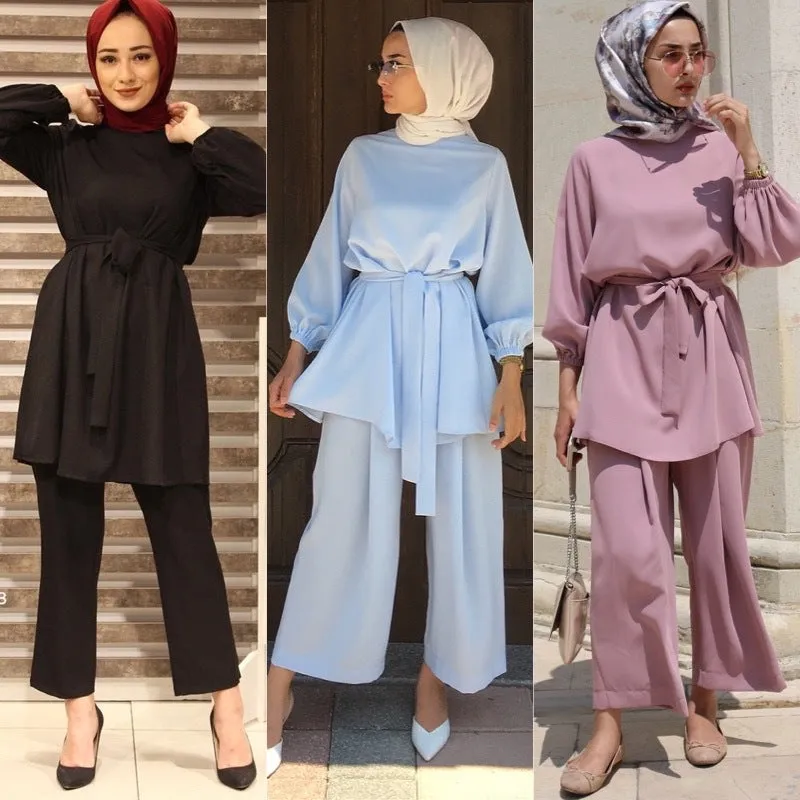 [Muslim] Two Piece Set Women dress