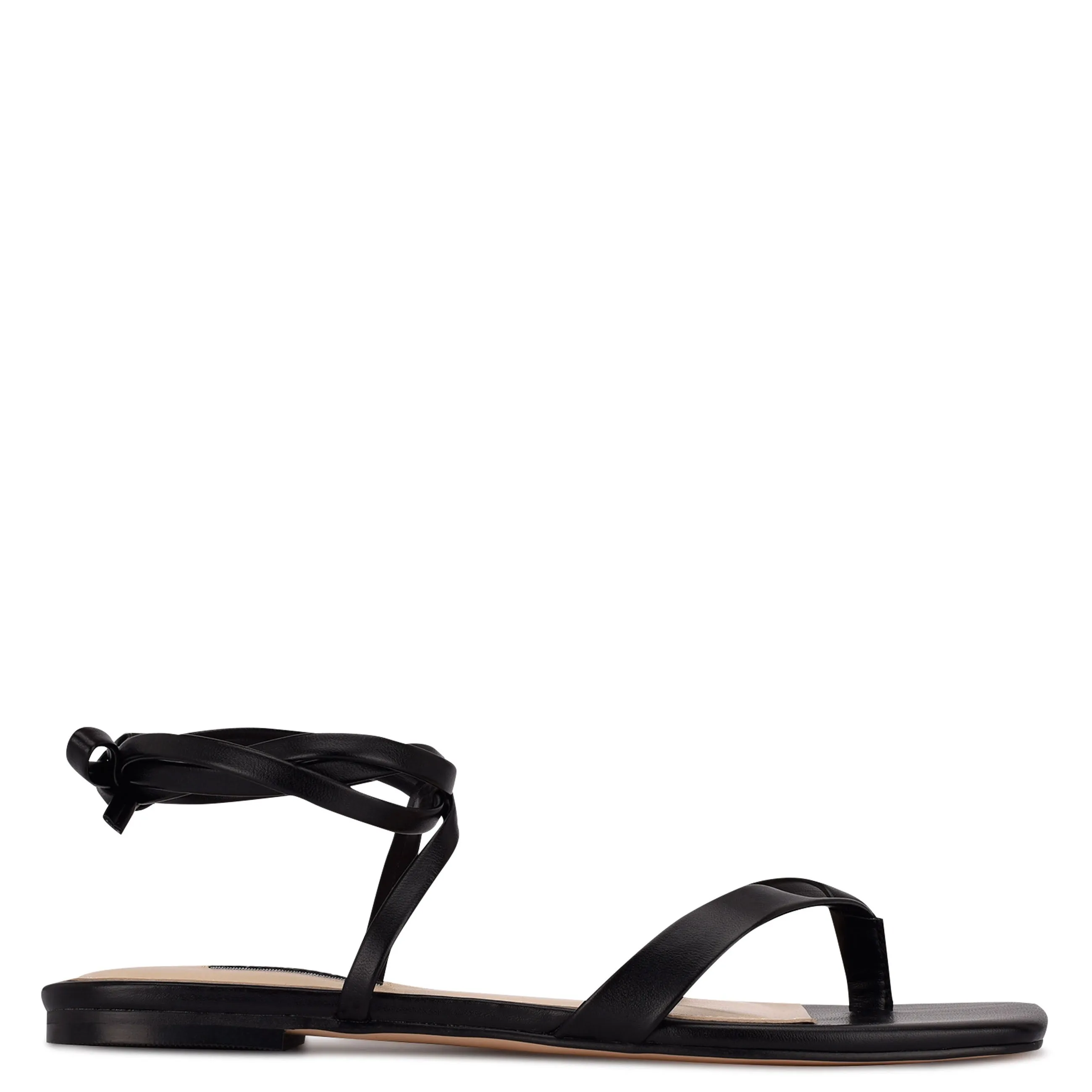 News Ankle Wrap Flat Sandals