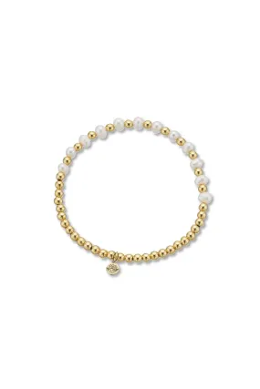 PALAS LOTUS PURITY BRACELET PEARL