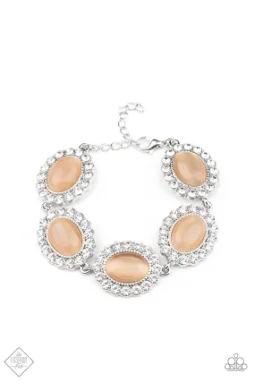 Paparazzi Demurely Diva - Orange Bracelet