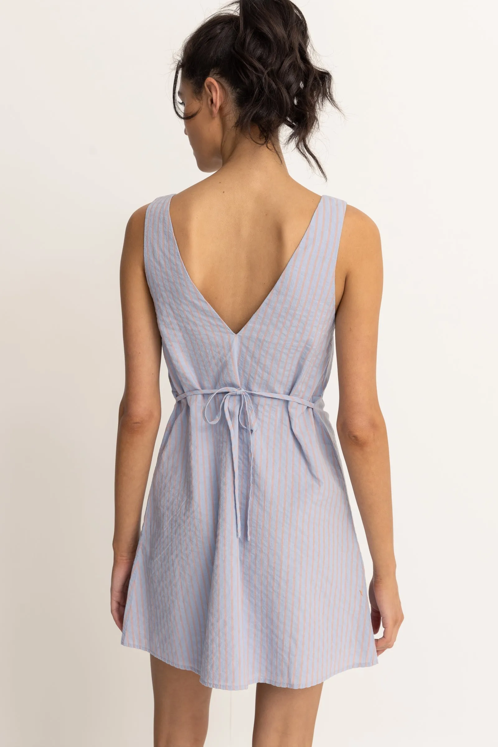 Paradiso Mini Dress Soft Blue