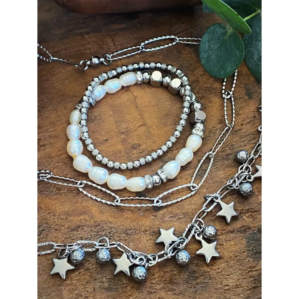 PEARL GLAM BRACELET