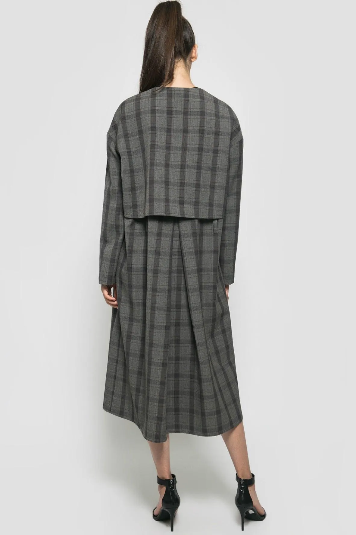 Plaid Long Outer