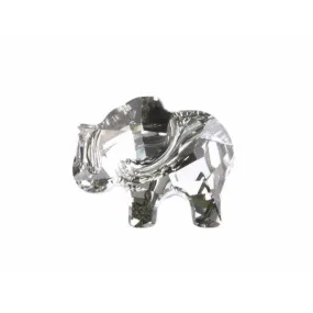 PRESTIGE Crystal, #4002 Fancy Stone Elephant 18x15mm, Black Diamond (1 Piece)