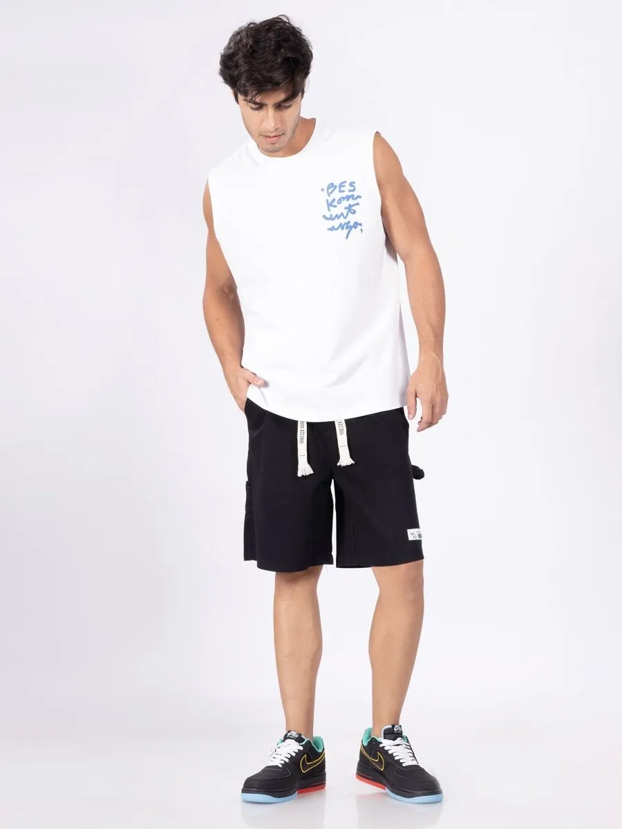 Prime Cut White Tank Men