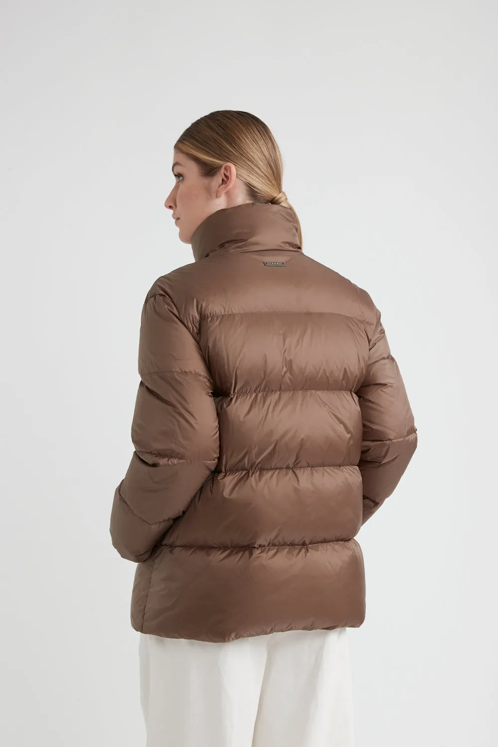 Puffer Jacket - Cognac