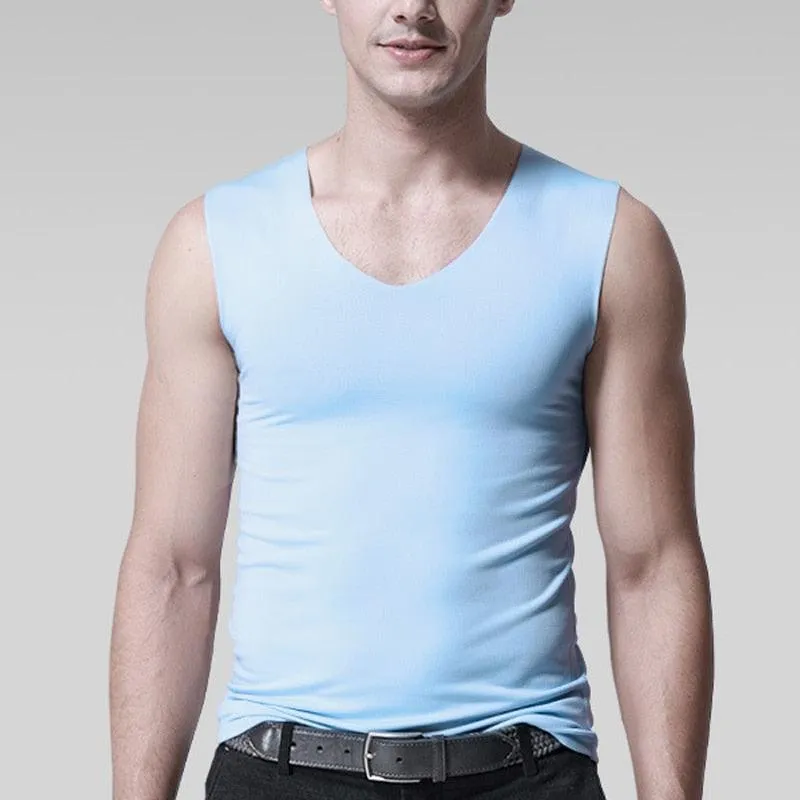 Quick-Drying Bodybuilding Tank Top - Mesh Ice Silk Material for Maximum Breathability