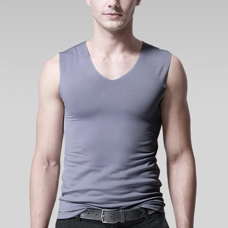 Quick-Drying Bodybuilding Tank Top - Mesh Ice Silk Material for Maximum Breathability