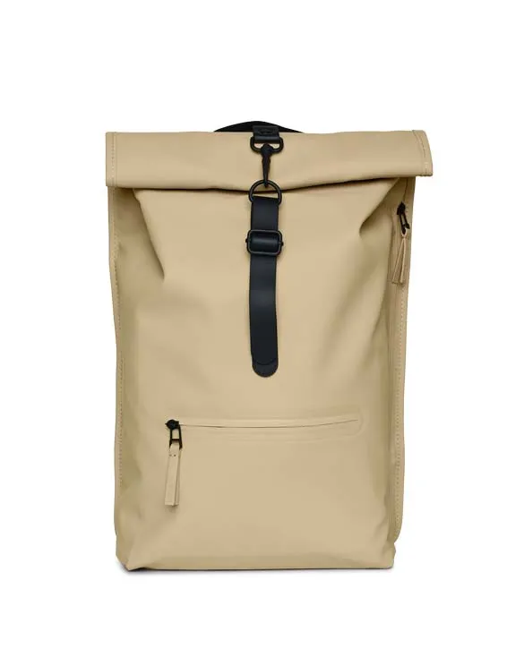 Rolltop Rucksack Sand | Unique Rains Backpacks | Watch Wear