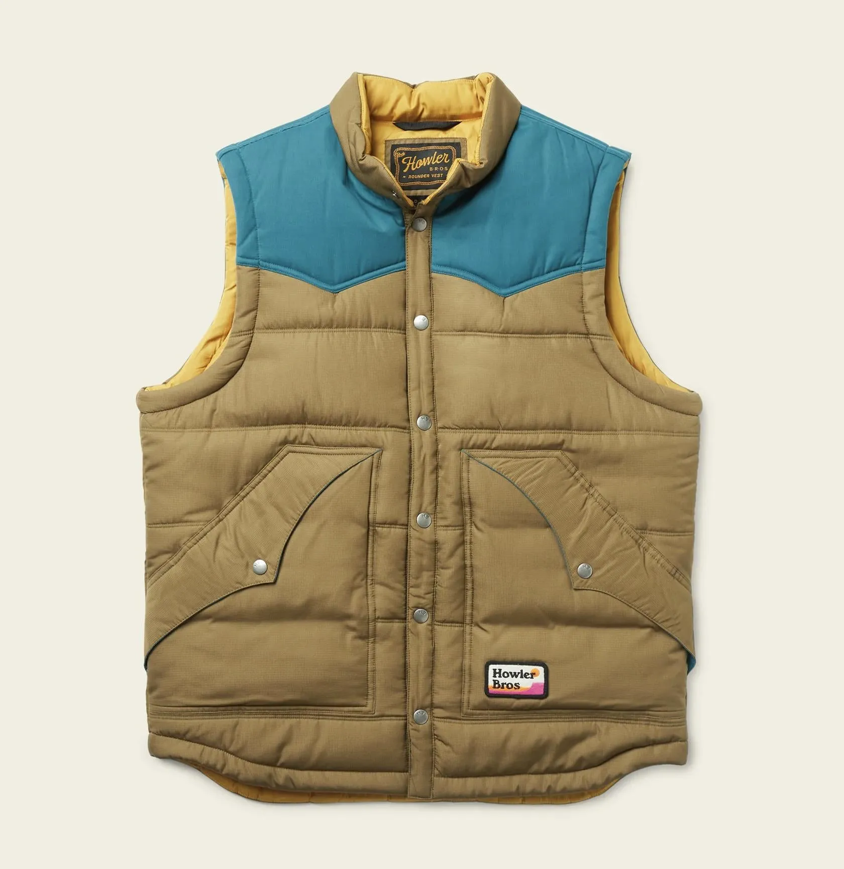 Rounder Vest - Capers Dark Teal