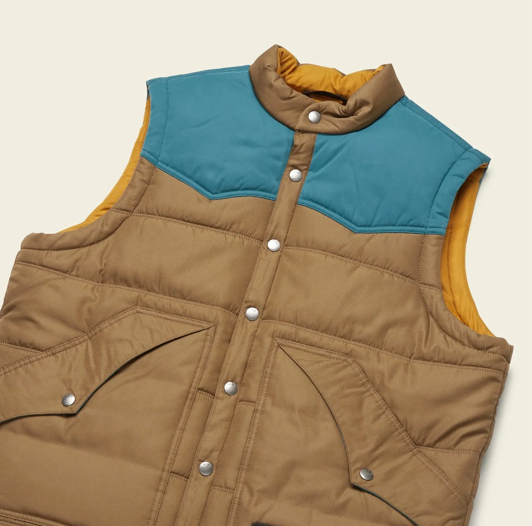 Rounder Vest - Capers Dark Teal