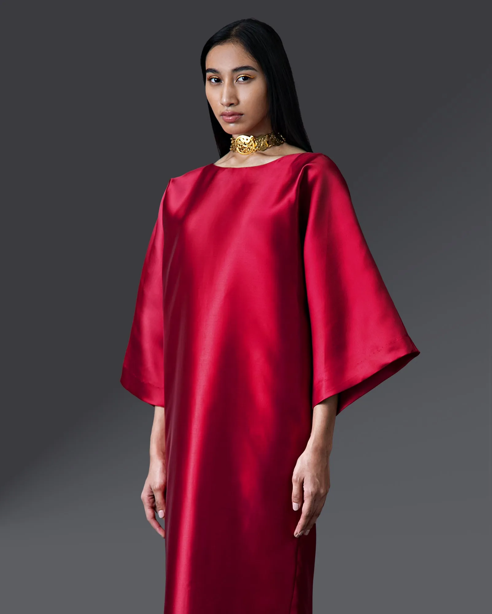 Sampan Dress (Red)