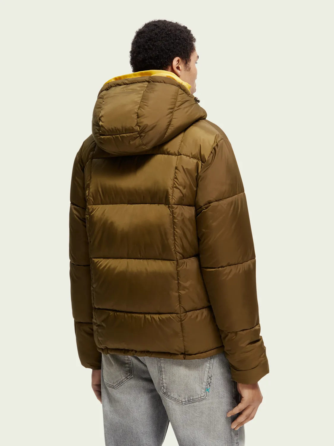 Scotch & Soda - Water Repellent Hooded Puffer Jacket