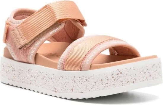 See by Chloé Pipper 45mm flatform sandals Neutrals