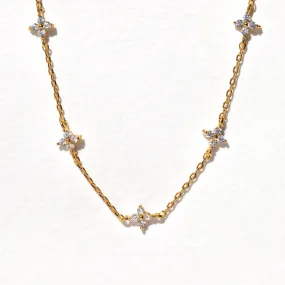 Shimmer Blossom Anklet