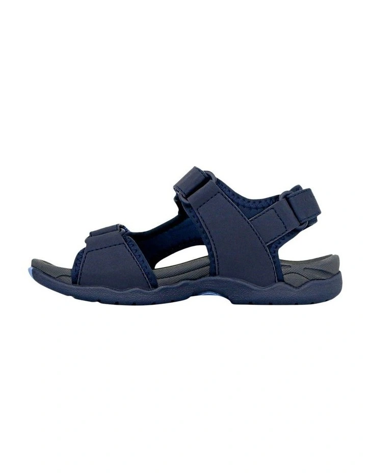 Terry II Beach Sandals in Navy