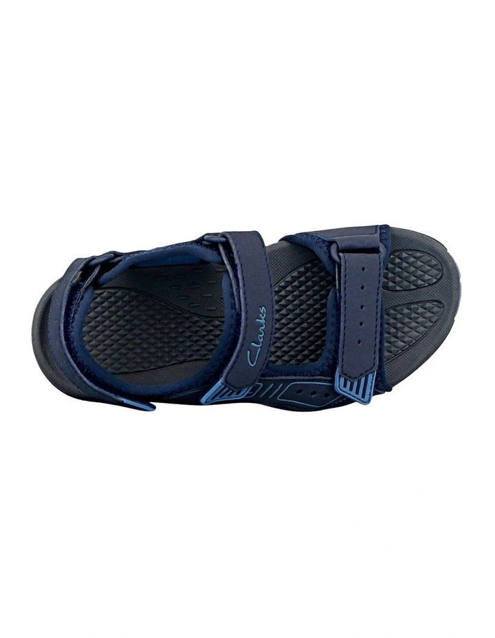 Terry II Beach Sandals in Navy