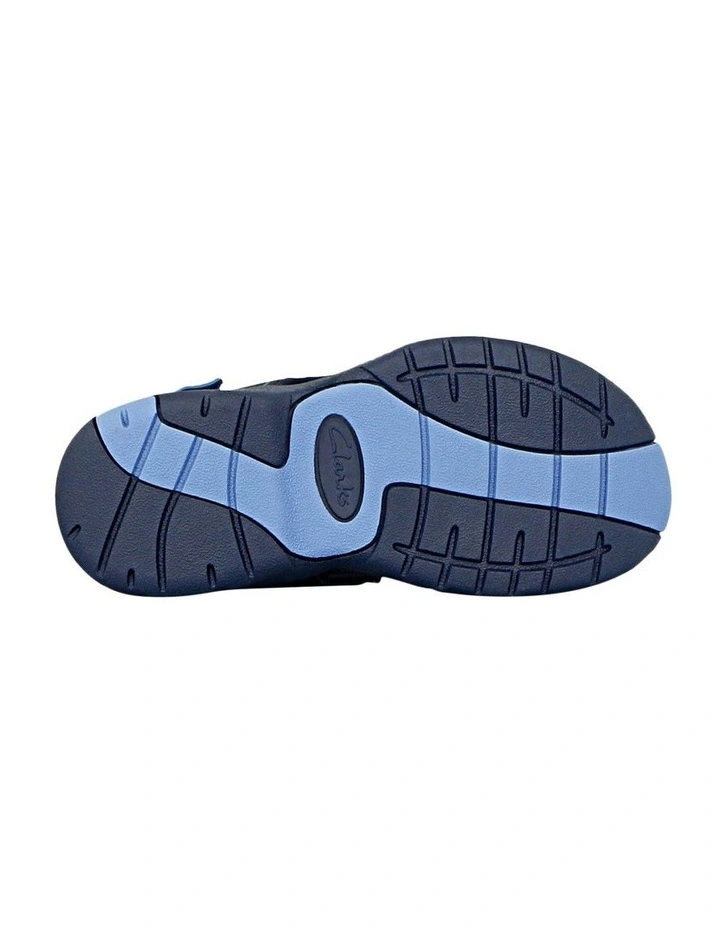 Terry II Beach Sandals in Navy