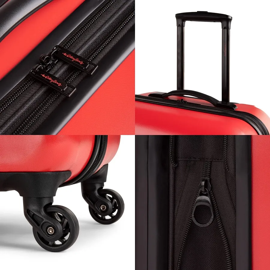 The Rolling Stones Start Me Up 4-Piece Luggage Set 