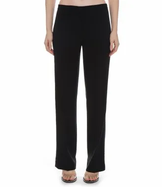 THEORYTUXEDO STRAIGHT PANT IN CREPE