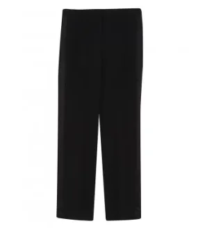 THEORYTUXEDO STRAIGHT PANT IN CREPE