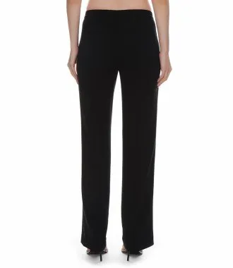 THEORYTUXEDO STRAIGHT PANT IN CREPE