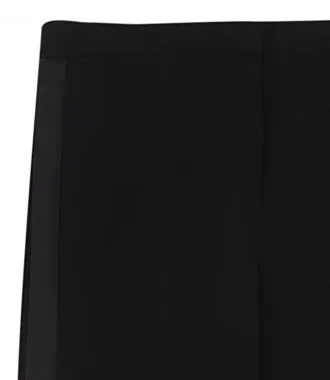 THEORYTUXEDO STRAIGHT PANT IN CREPE