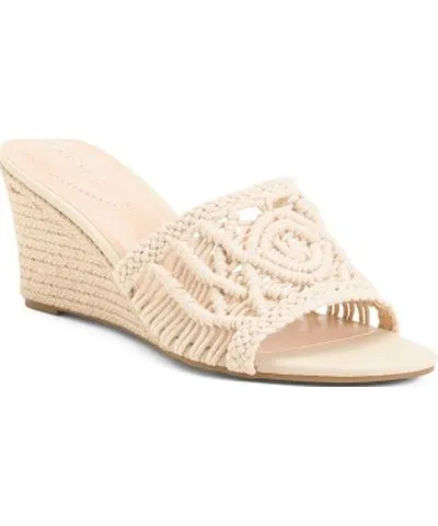 Tj Maxx Andrrea Crochet Wedge Sandals For Women