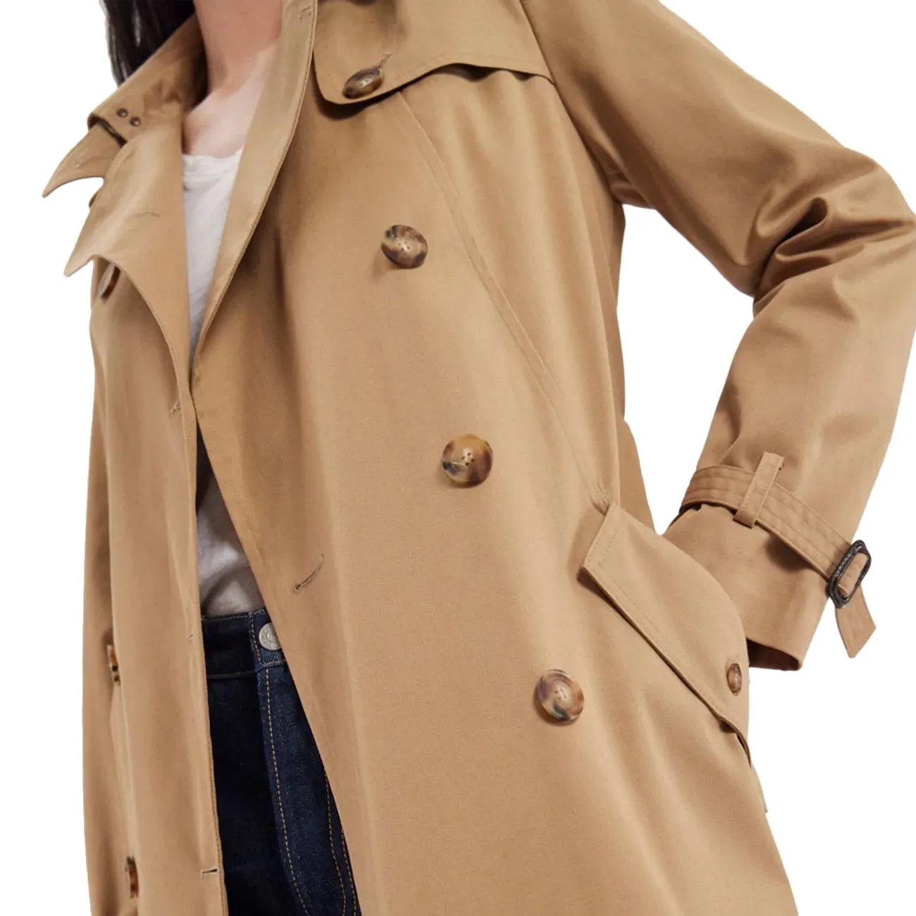 TRENCH GAULTIER Donna Beige