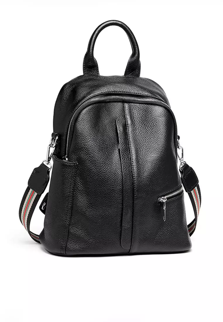 Twenty Eight Shoes VANSA Simple Top Layer Cowhide Backpacks VBW-Bp8071