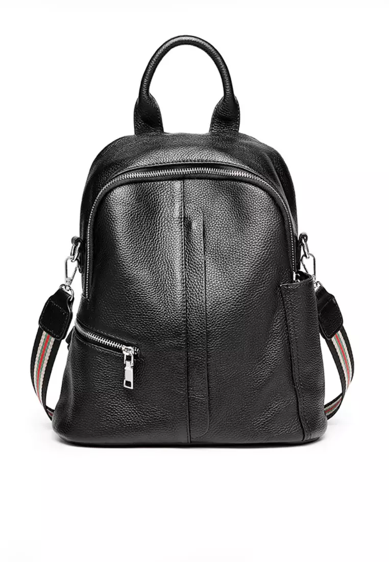 Twenty Eight Shoes VANSA Simple Top Layer Cowhide Backpacks VBW-Bp8071