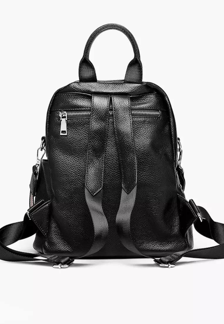 Twenty Eight Shoes VANSA Simple Top Layer Cowhide Backpacks VBW-Bp8071