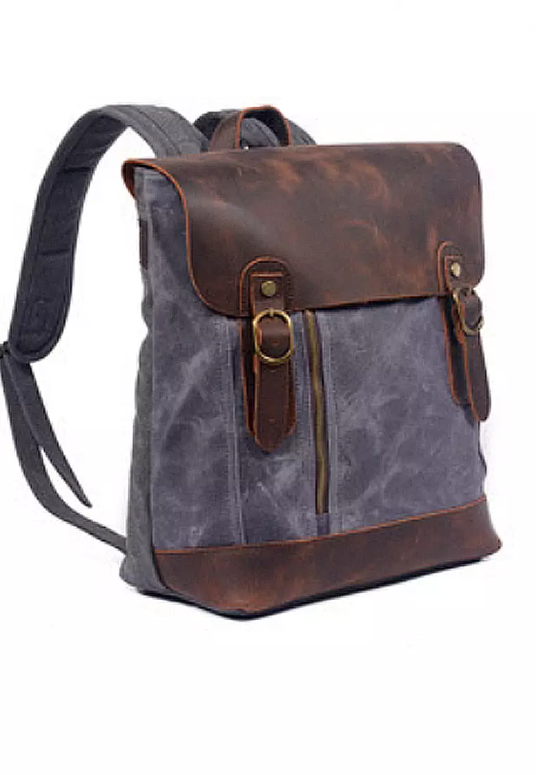 Twenty Eight Shoes VANSA Vintage Wax Canvas Backpacks VBU-Bp659