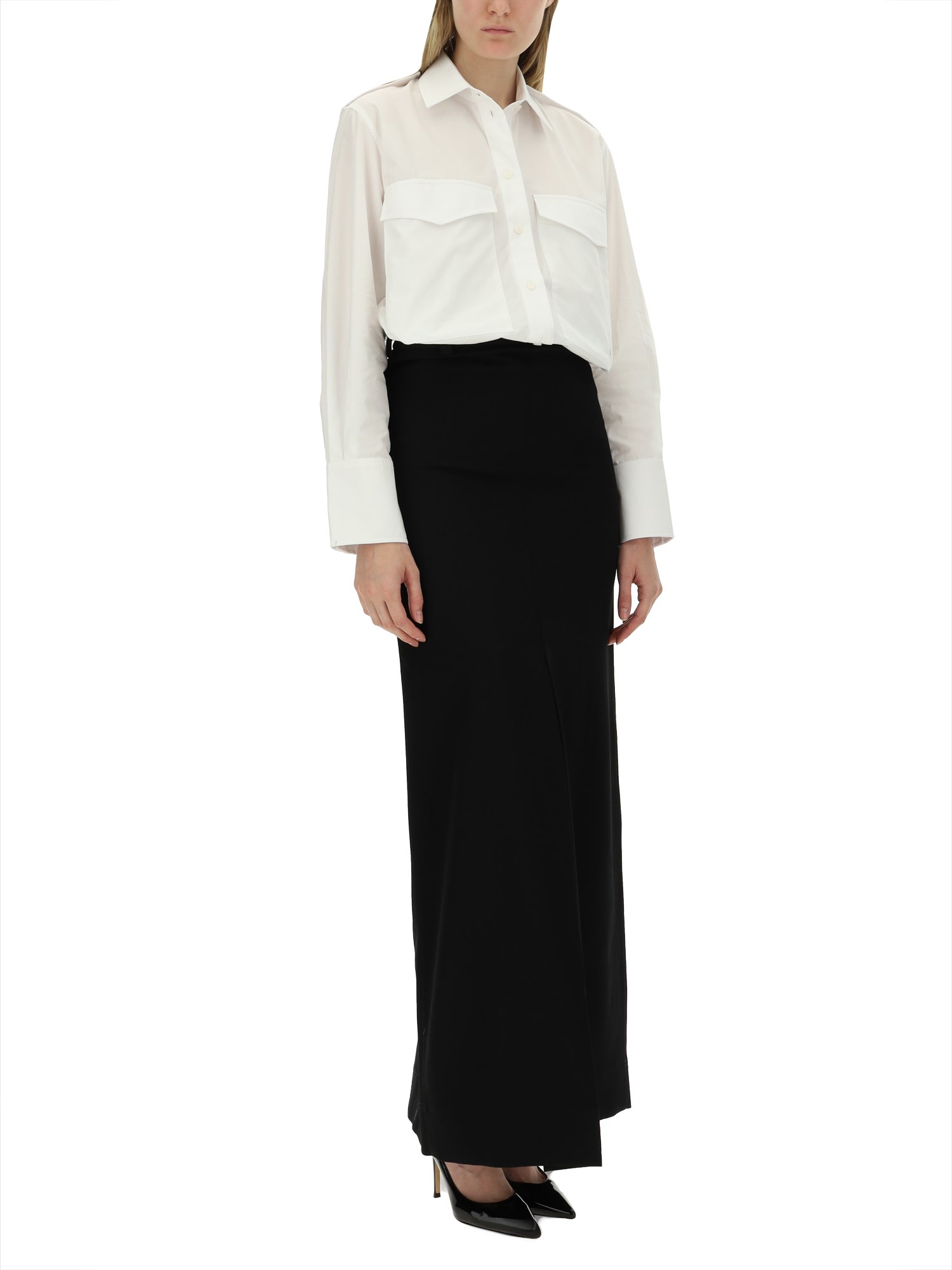 VICTORIA BECKHAM    WOOL SKIRT