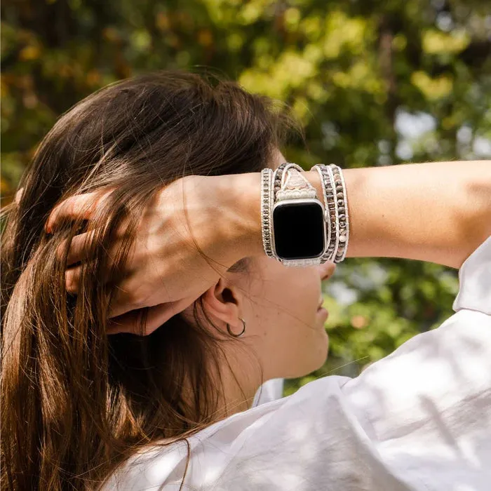 White Labradorite Apple Watch