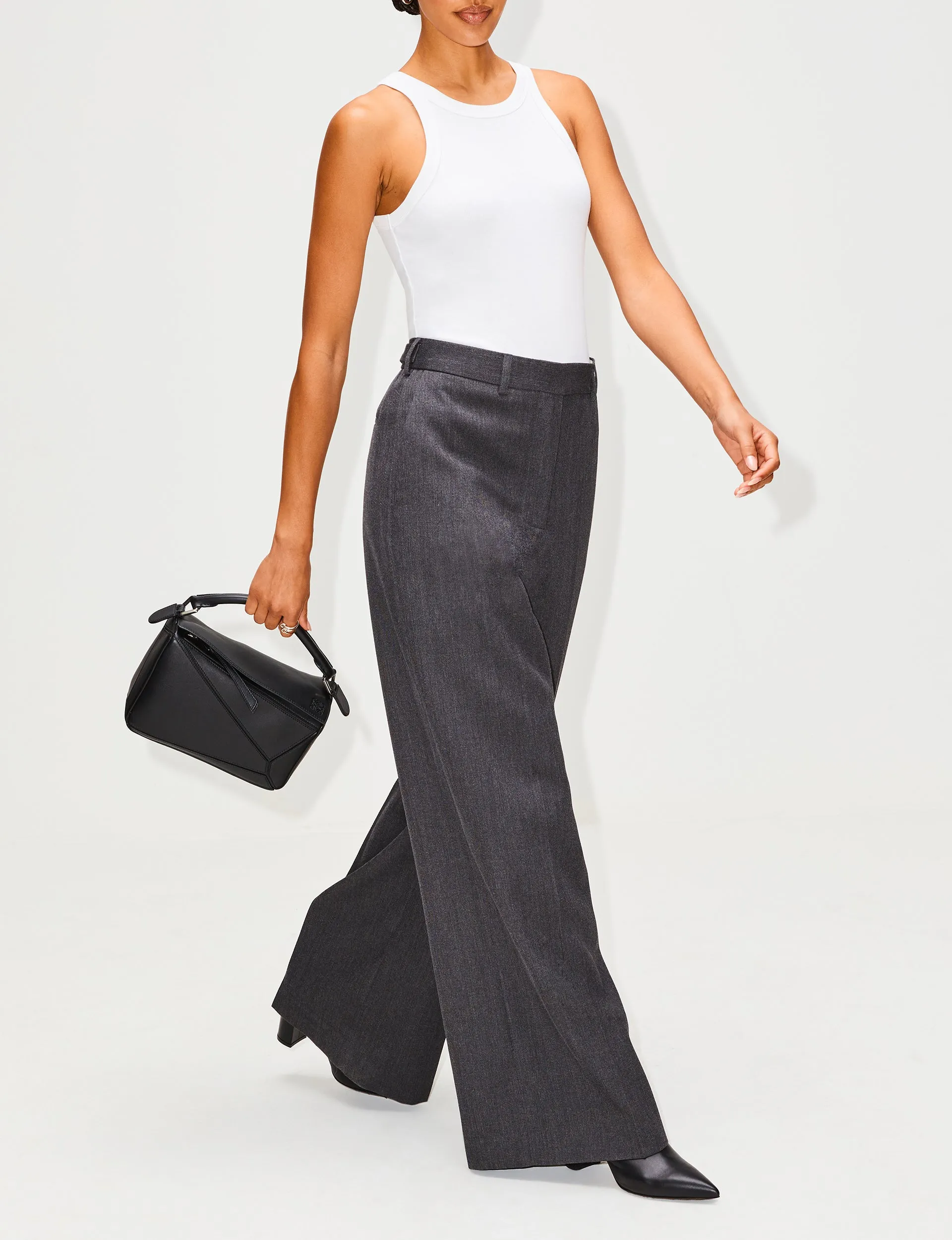 Wide Leg Trouser